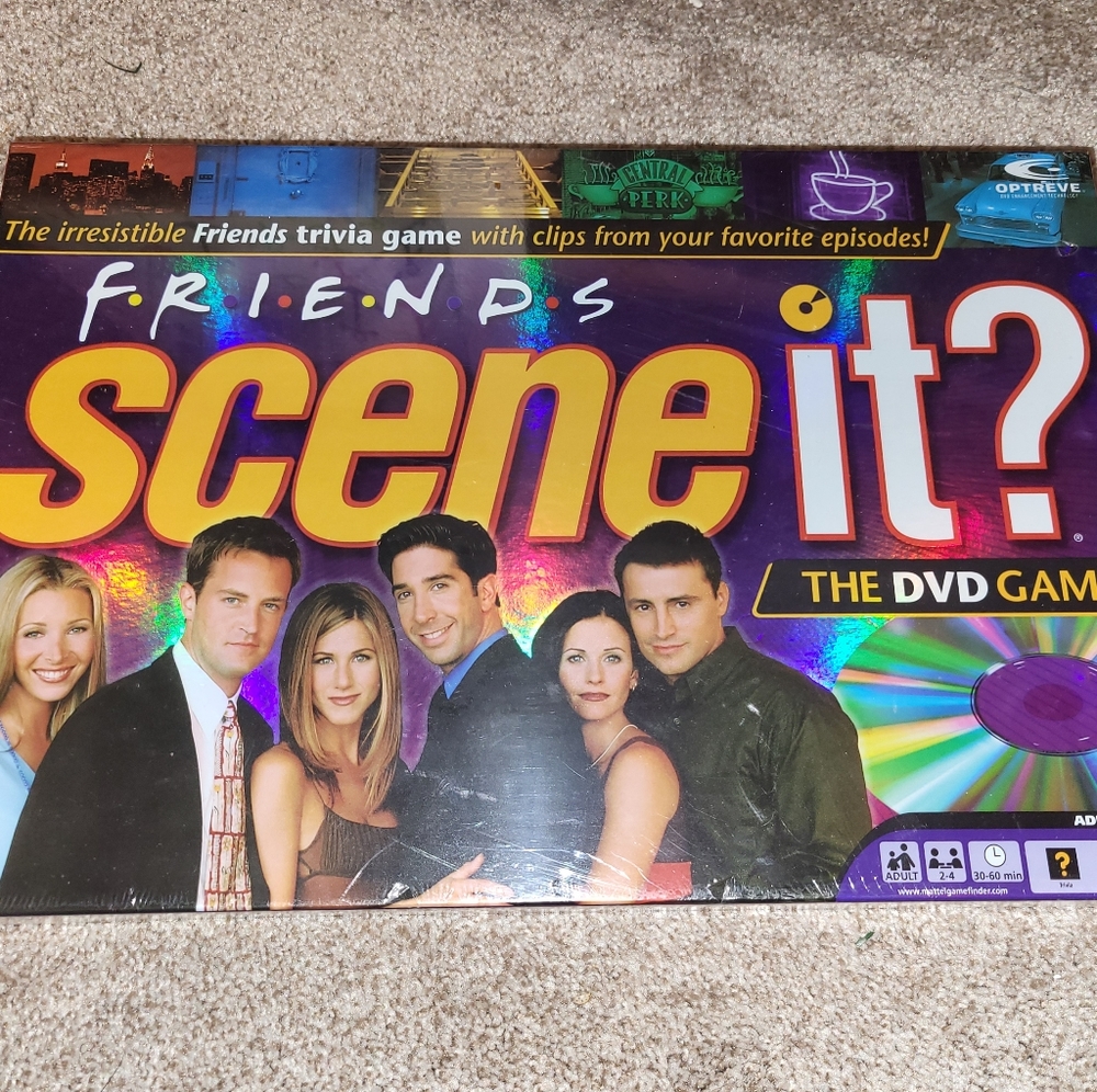 F*R*I*E*N*D*S Scene It DVD game.